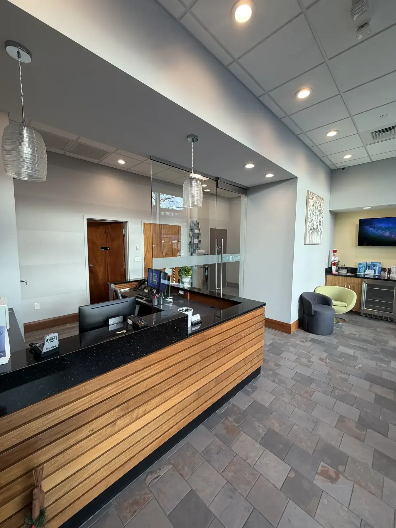 Boston dentist office on Traveler Street