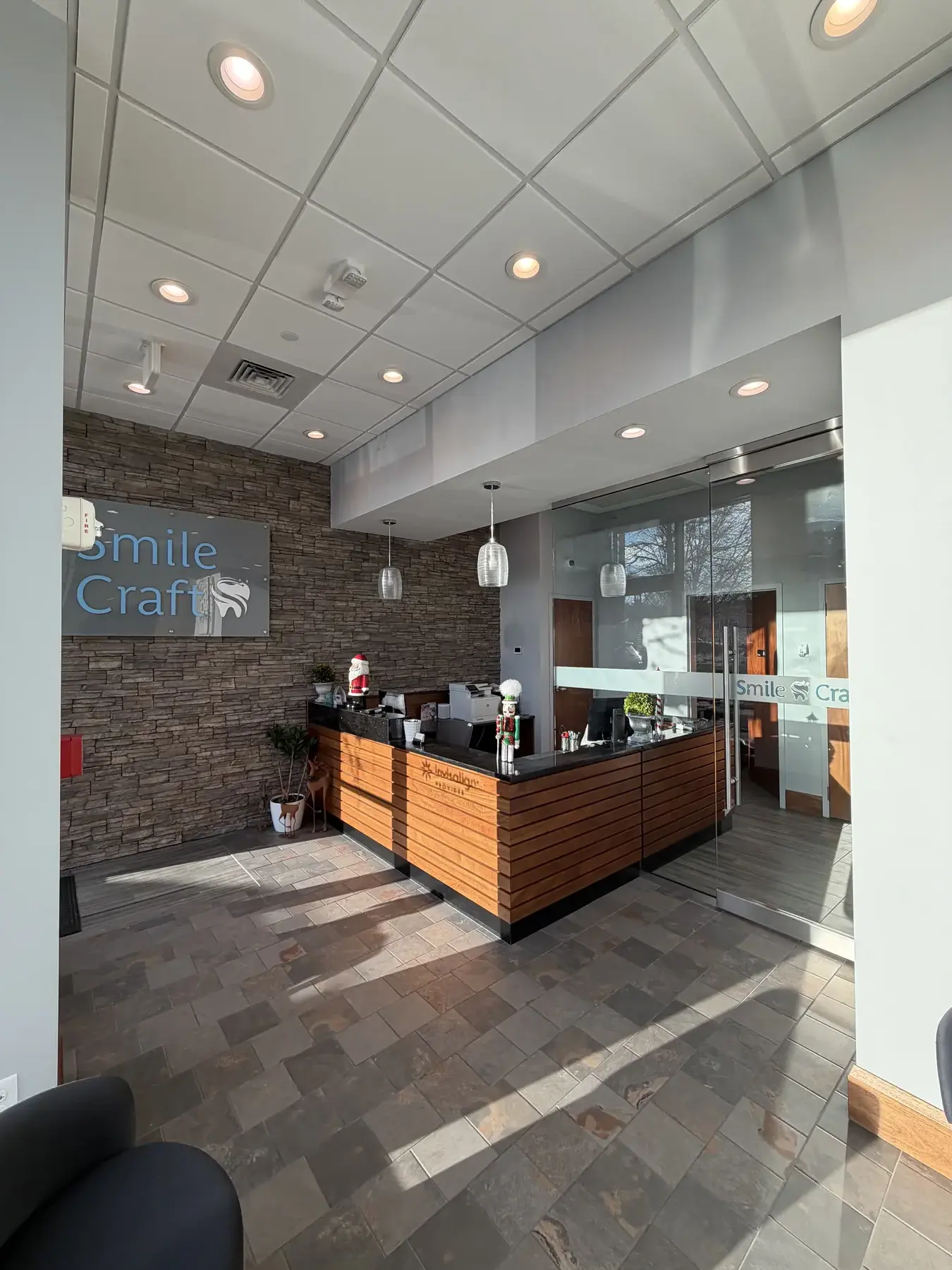Smile Craft family dentist Boston entrance