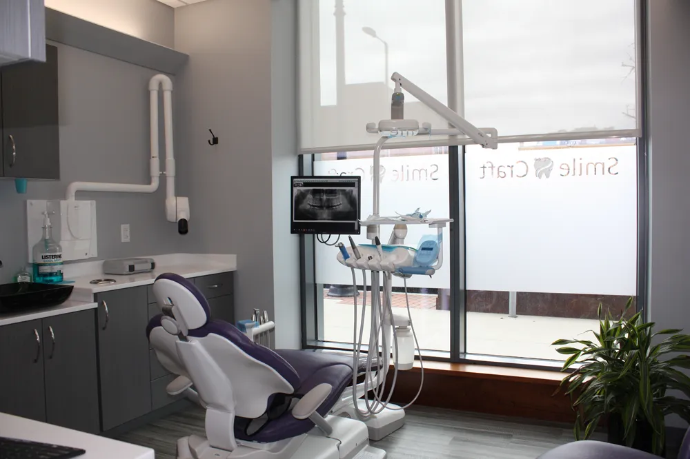 Modern dental office in South End of Boston